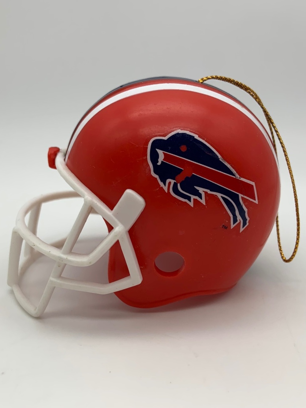 NFL Buffalo Bills Football Miniature Small Helmet Plastic Ornament Decor